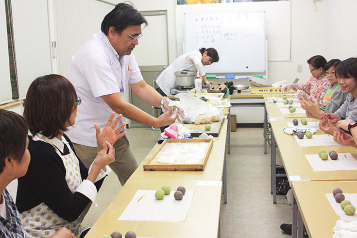 かつら屋の和菓子教室