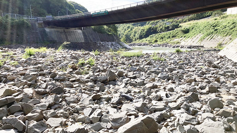 終了】亀の瀬で天然石探しと新しい地すべり歴史資料室の見学 | かしわ