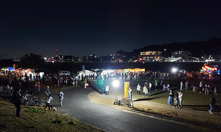 国分の秋祭りが賑やかに。大和川親水公園で「おいな〜れ国分祭り」も