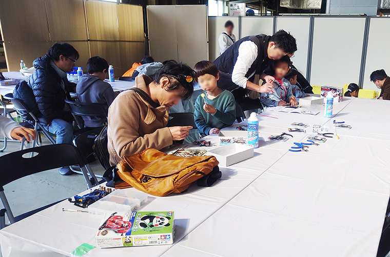 ジェイテクト・ファミリーフェスティバル　ミニ四駆