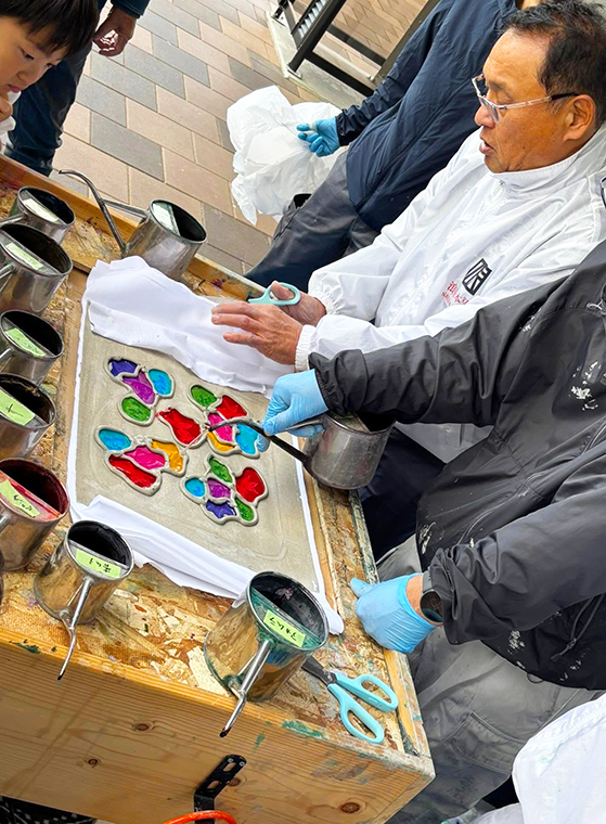 浪華本染め　注染