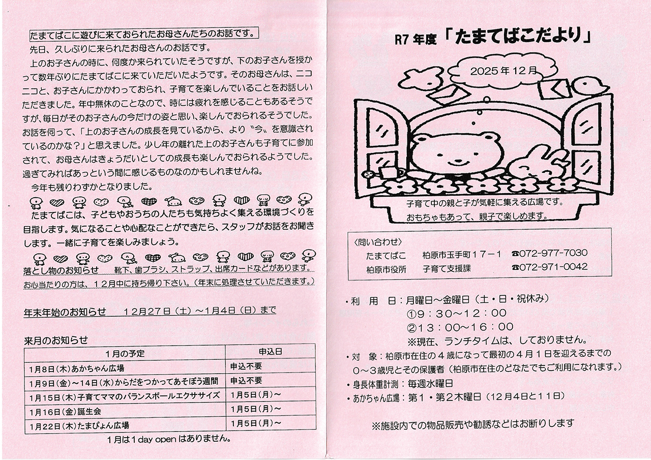 たまてばこだより