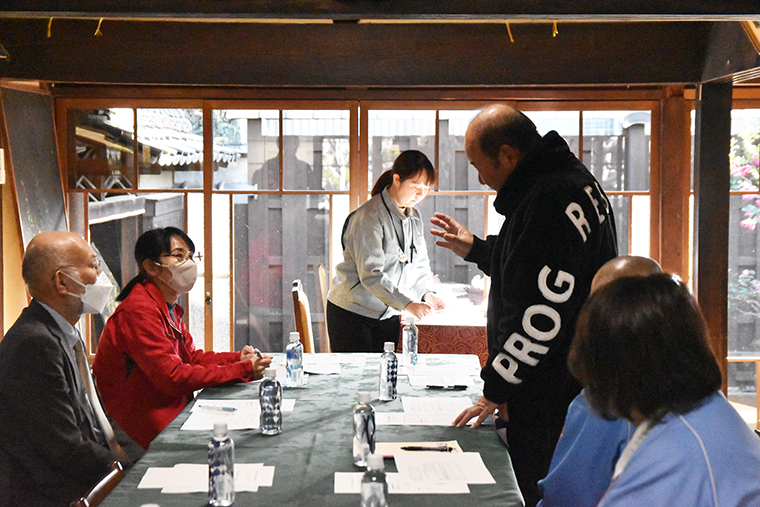 ブドウ収穫振り返り会