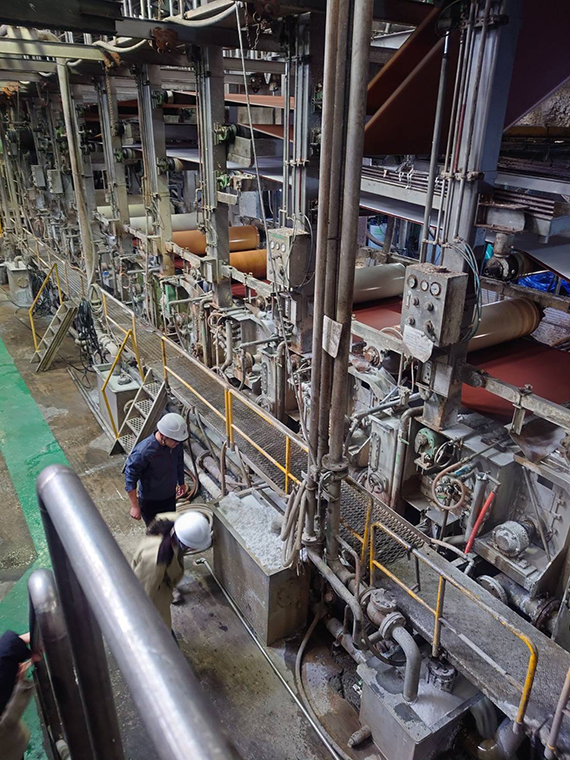 大和板紙株式会社 工場見学