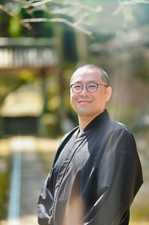 安福寺あじさい通りプロジェクト 大崎信人住職