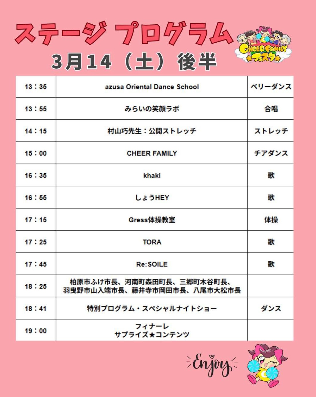 CHEER FAMILY★フェスタ