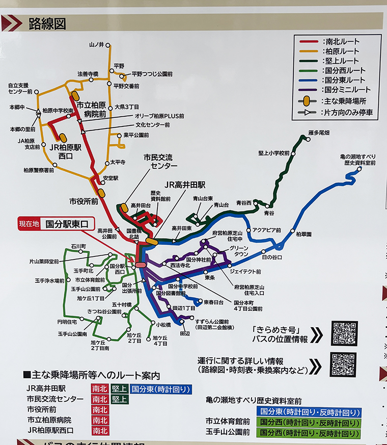 市内循環バス「きらめき号」