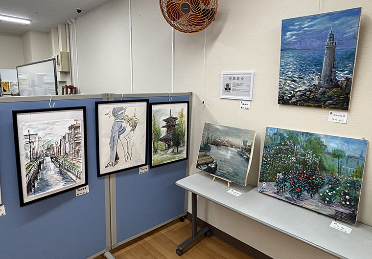 元気なじいさんアートする‼︎