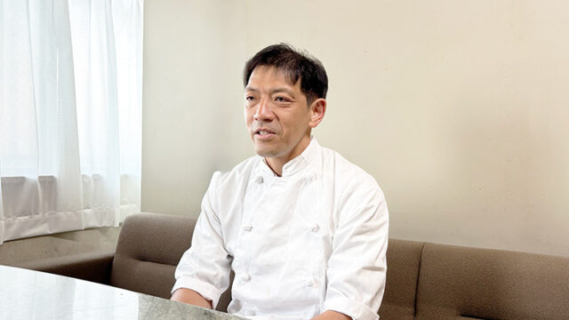 パティスリーアンジュブラン　大西良さん